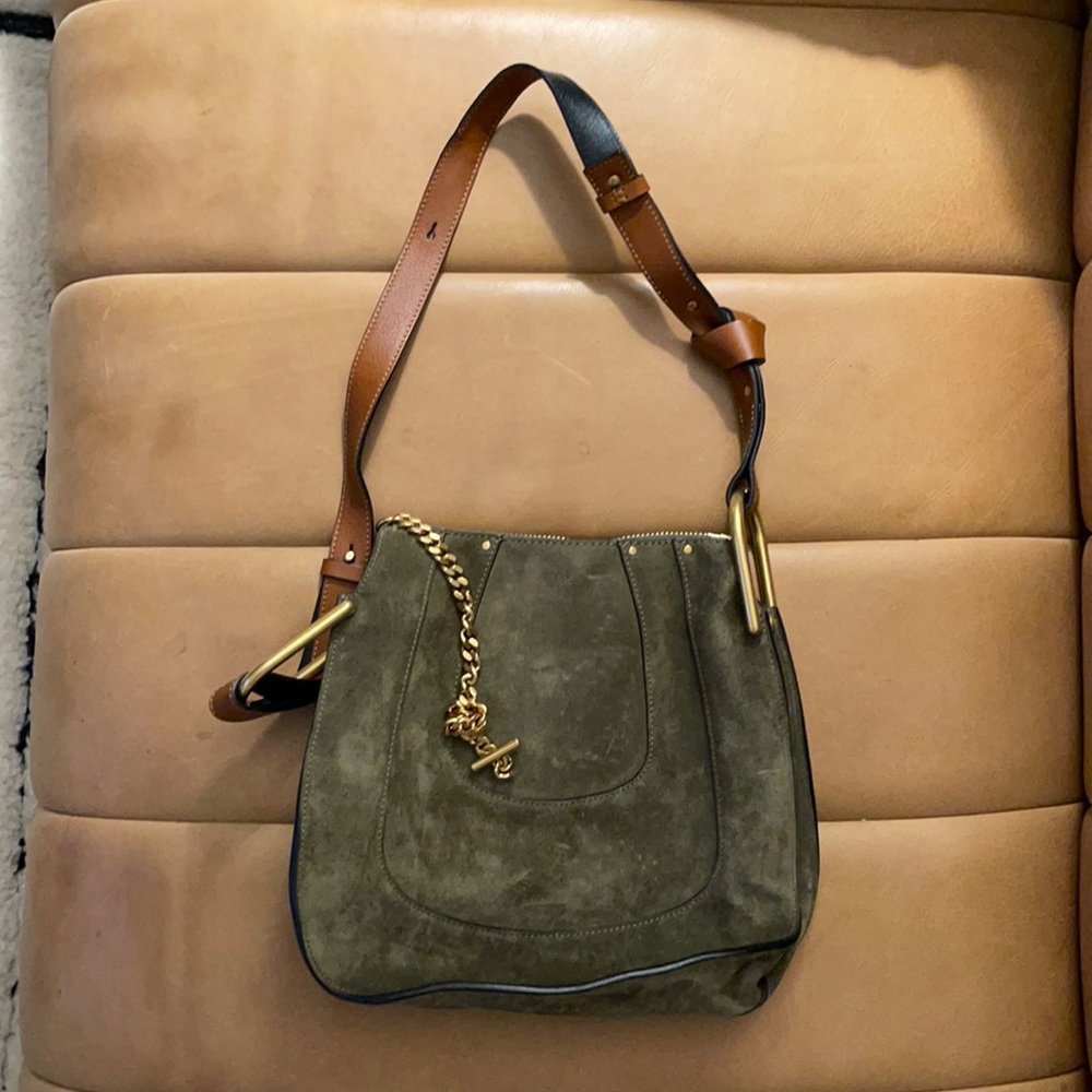 Chloe Hayley Suede Hobo Bag